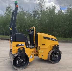 Roller Hire From Ridgway twin drum compaction ride on