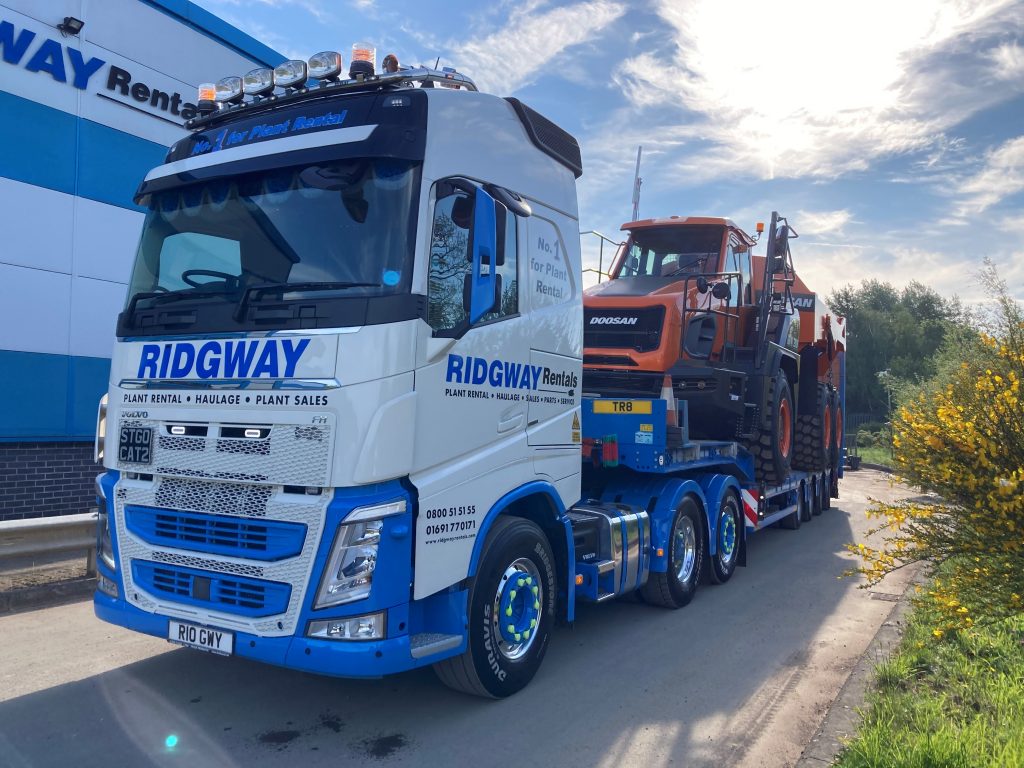 Doosan Dump Truck Hire UK