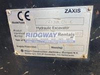 Hitachi ZX130LCN 29802 ID Plate wm