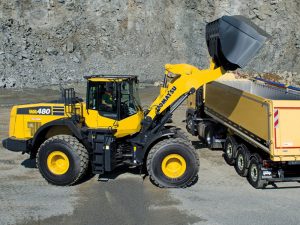 Komatsu WA480 Loading Shovel Hire at Ridgway