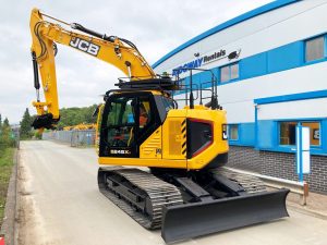 JCB 245XR excavator hire