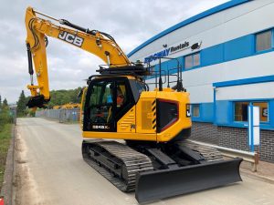 New JCB Zero Tail Swing Excavator
