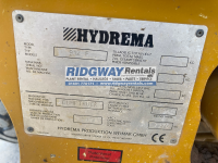 Hydrema 912F serial plate