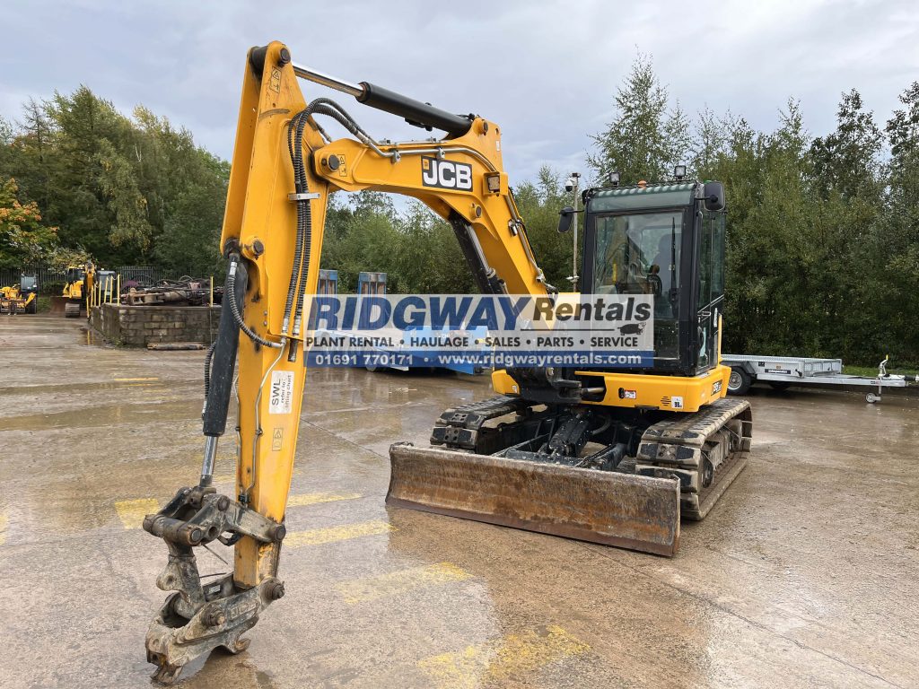8 Ton Mini Digger For Sale • JBC 85Z1 Mini Digger