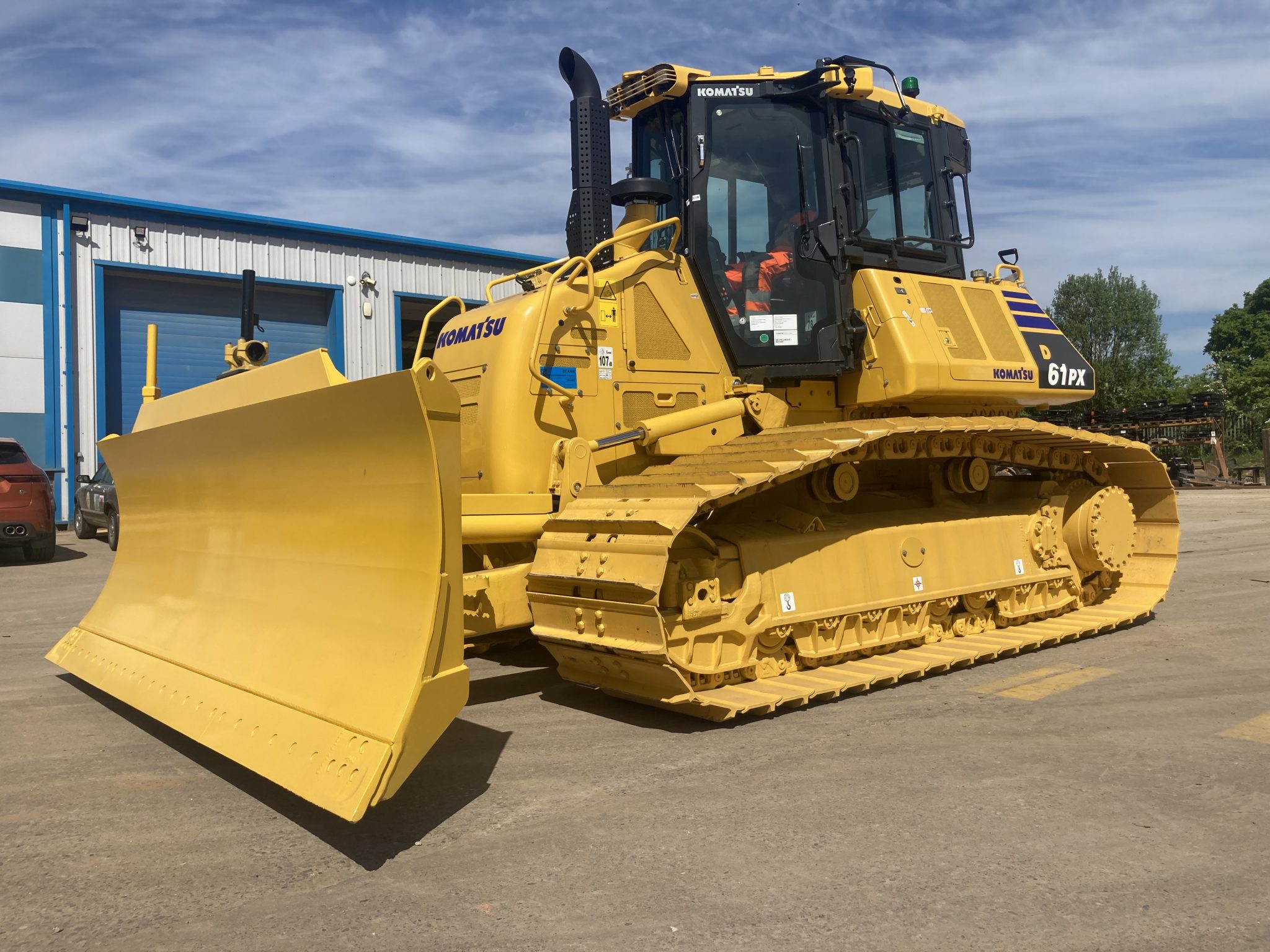Komatsu plant hire arrives at Ridgway Rentals