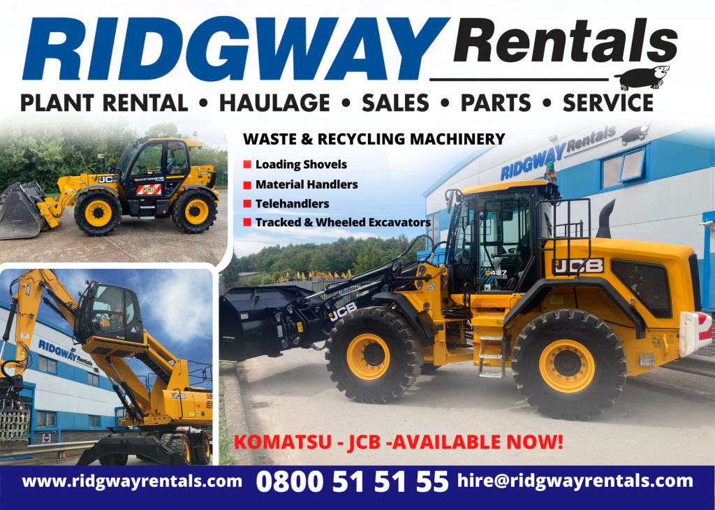 waste & recycling plant hire