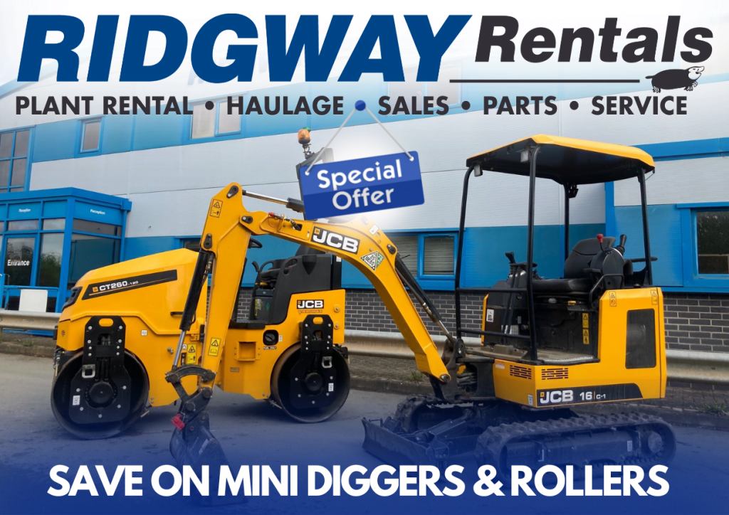 SPECIAL OFFER ON MINI DIGGERS