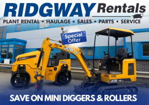 SAVE ON SMALL PLANT HIRE WITH RIDGWAY RENTALS