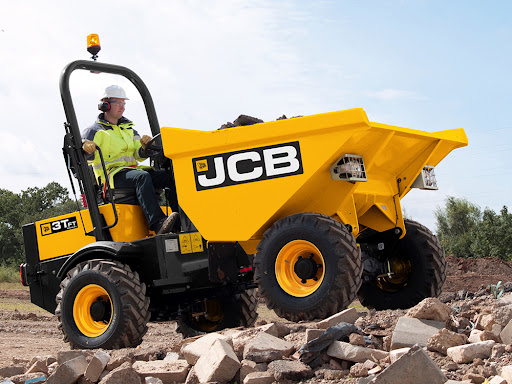 JCB 3 Ton Dumper available for hire