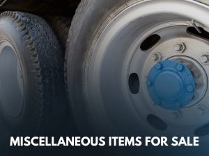 MISCELLANEOUS ITEMS FOR SALE