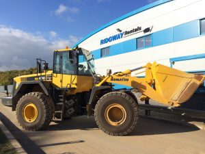 wheeled loading shovel hire