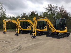 mini digger hire for available nationwide rental