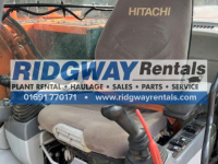 Hitachi ZX130 thirteen ton excavator for sale.