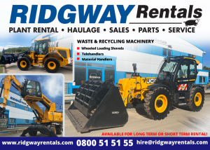 Waste and recycling equipment available nationwide from Ridgway Rentals!