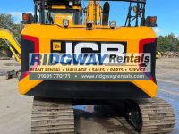 JCB JS131X rear