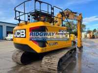 JCB JS131X rear