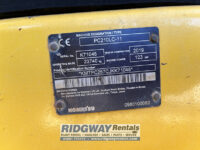 Excavator serial number