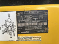 Komatsu Serial plate