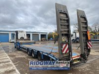 Faymonville MAX100 3 axle step Frame trailer for sale