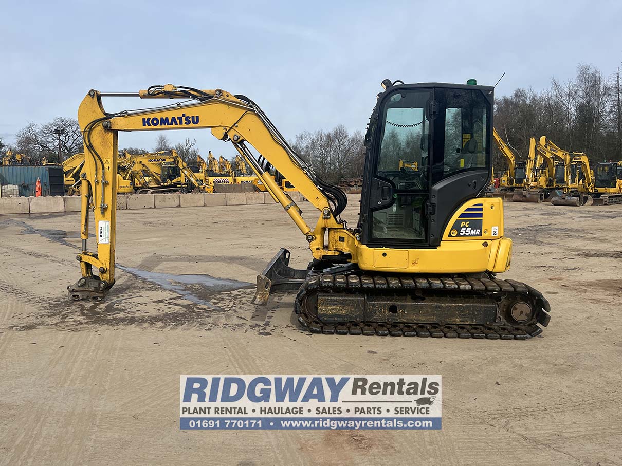 Used Komatsu PC55MR for sale