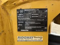 Komatsu PC80MR-5 serial plate