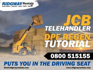 JCB DPF regen tutorial