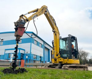 Auger Attachment hire