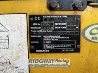 Komatsu PC138 excavator serial