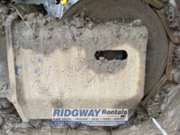 Komatsu PC138 excavator tracks