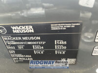 Wacker Neuson serial number
