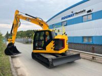 JCB 145XR Zero Tail Swing Excavator with Dozer Blade