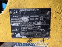 Komatsu PC 26 serial plate