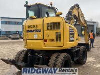 Komatsu PW98 Wheeled Excavator