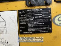 Komatsu PC138 serial plate