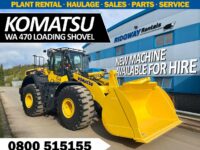 New Komatsu 470
