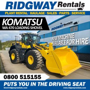 New Komatsu 470
