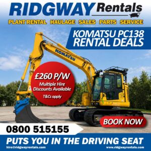 Komatsu PC138 Hire Deals